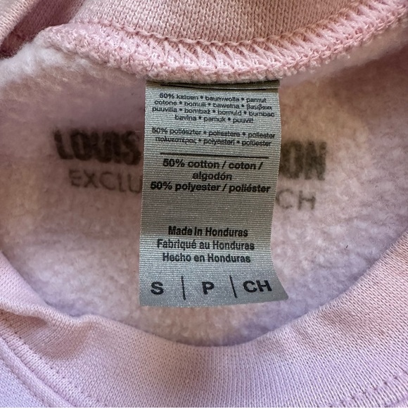 Louis Tomlinson Walls Pink Smiley Sweatshirt - Picture 5 of 5